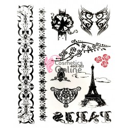 Tatuaje temporare pentru corp HHX 003